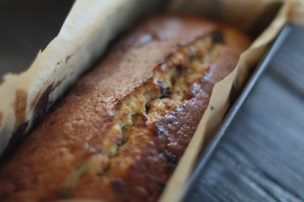 Banankake med mørk&nbsp;sjokolade