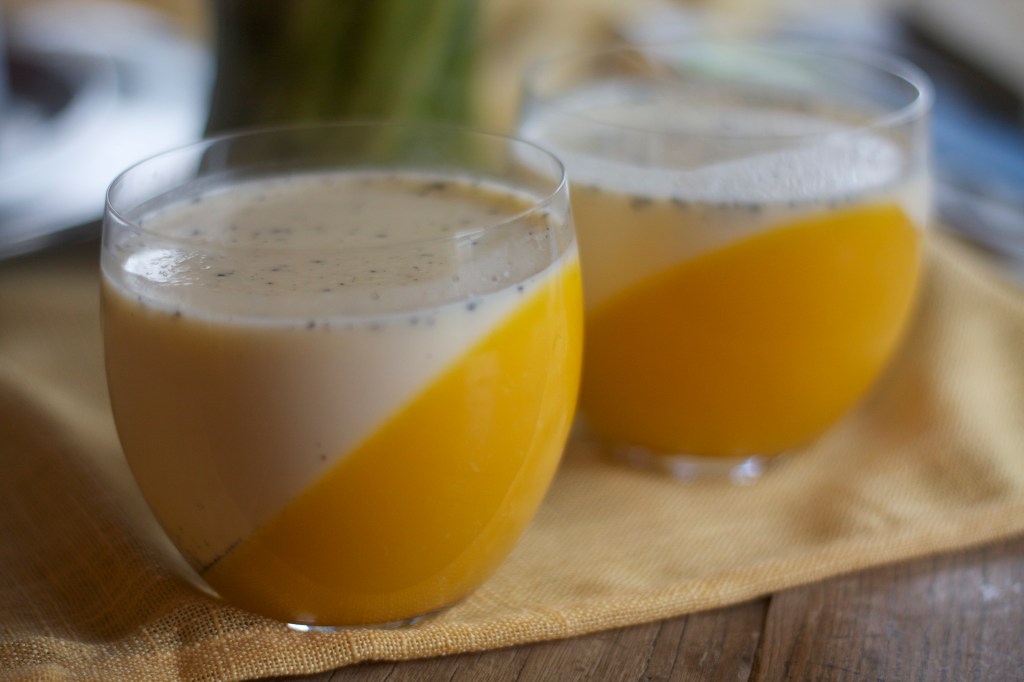 Panna cotta med hjemmelaget&nbsp;appelsingele